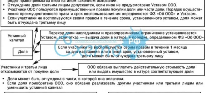 Отчуждение или уступка доли в уставном капитале ооо  — все о налогах