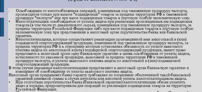 Скоро освободить от уплаты акциза по экспорту сможет поручительство — все о налогах